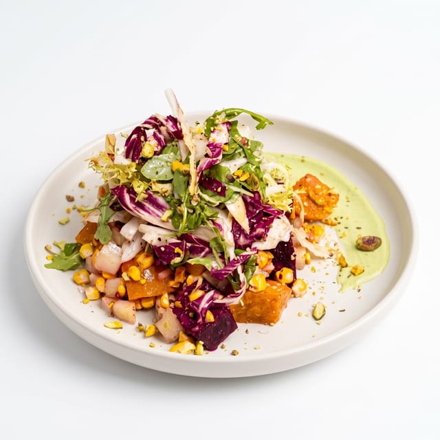 Beet and Hemp Seed Salad.