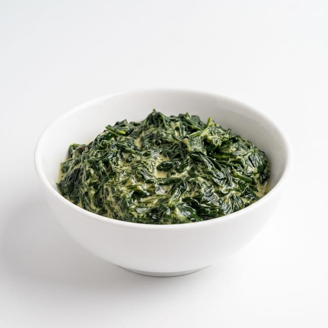 Creamed Spinach.