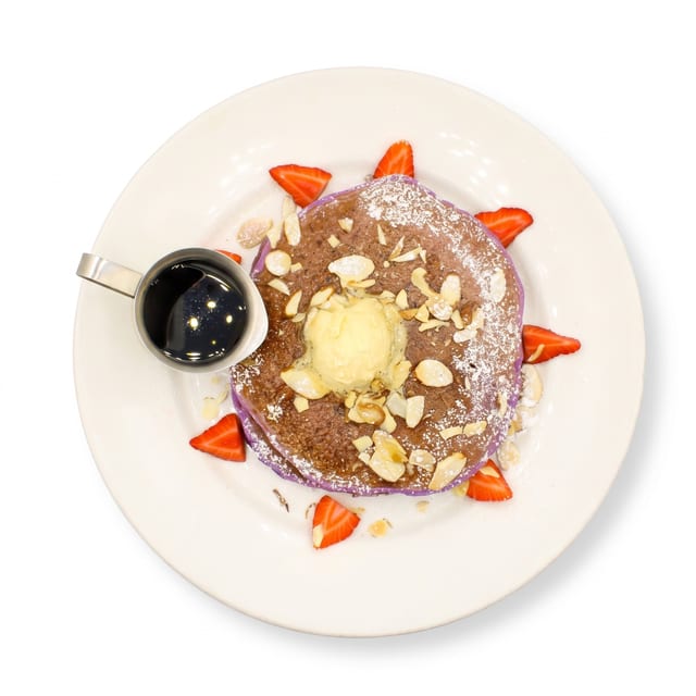 Purple Pancakes.